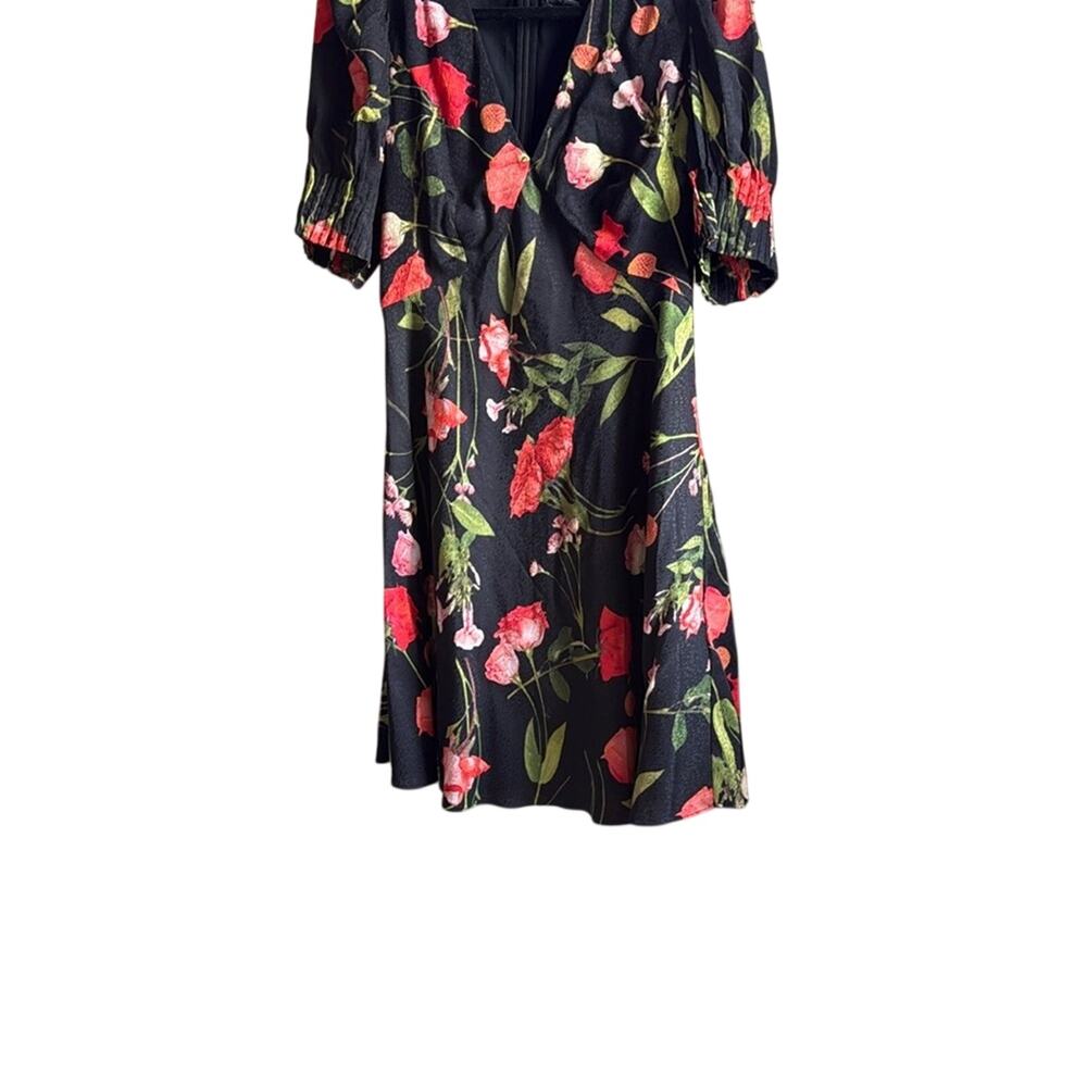 Ted Baker Sienno Mini Puff Sleeve Dress - Picture 9 of 9